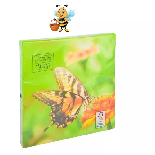 Pillangós szalvéta - tavaszi asztali dekoráció és szalvéta decoupage technikához - Zümishop