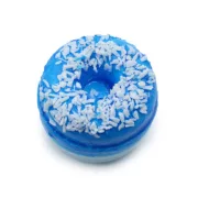 Áfonyás fürdőbomba fánk 180g - pezsgő fürdőélmény és édes kényeztetés - Zümishop