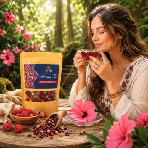 Nyár íze – Gyümölcstea és hibiszkusztea keverék (50 g szálas tea)