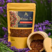 Szálas rooibos tea levendulával, almával és naranccsal - nyugtató gyógynövényes tea - Zümishop
