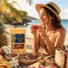 Piña Colada szálas gyümölcstea 50 gr- Ananász, Kókusz, Csipkebogyó, Alma 