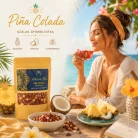 Piña Colada szálas gyümölcstea 50 gr- Ananász, Kókusz, Csipkebogyó, Alma 