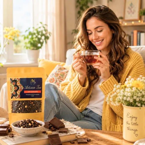 Csokoládéálom szálas tea – Kényeztető desszert tea (50 g)