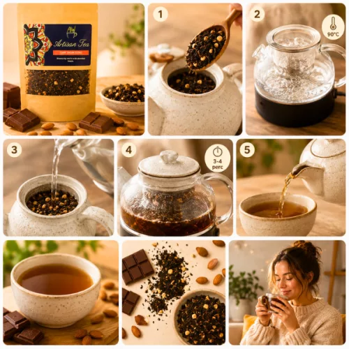 Csokoládéálom szálas tea – Kényeztető desszert tea (50 g)