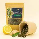Bio zöld tea citrommal és gyömbérrel - 50g szálas méregtelenítő teakeverék - Zümishop