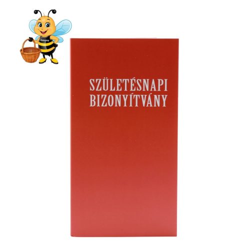 Bizonyítvány - Üres Születésnapi Bizonyítvány