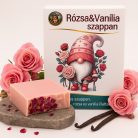 Rózsa és Vanília Kézműves Szappan+ajándék karkötő