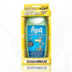   Vicces Tusfürdő Apának 300 ml – Apa Nyugtató Tusfürdője – Ajándék Apának