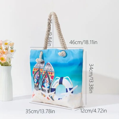 Nyári nagy méretű strandtáska 