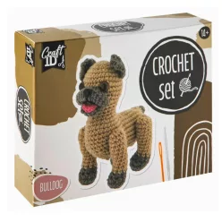 Bulldog Craft – horgoló készlet felnőtteknek