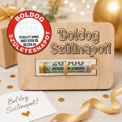   Születésnapi Pénzátadó Tábla – Írható Boldog Szülinapot Ajándék