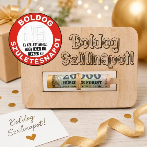Születésnapi Pénzátadó Tábla – Írható Boldog Szülinapot Ajándék