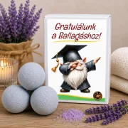   Ballagási Ajándék Lányoknak – Levendulás Fürdőgolyó Ajándékdoboz
