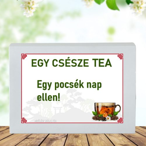  Feliratos teás ajándékdoboz-Egy pocsék nap ellen
