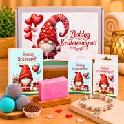Boldog Születésnapot ajándékcsomag nőknek 