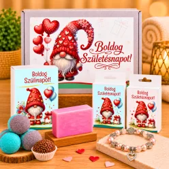 Boldog Születésnapot ajándékcsomag nőknek 