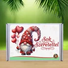 Sok szeretettel” Ajándékdoboz – Prémium Fürdősóval és Kézműves Szappannal