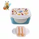 Bento Ételhordó Doboz Evőeszközökkel - Feline Fine Macskafalka Mintával - Zümishop