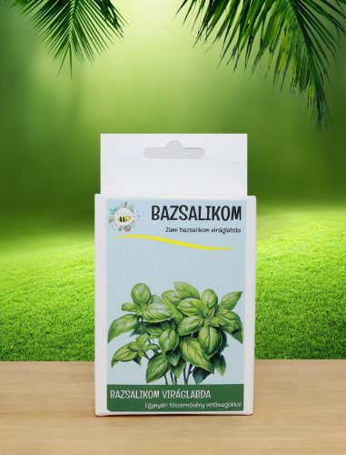 6 db.-os bazsalikom viráglabda -bazsalikom vetőmaggal