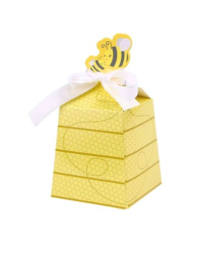 3 db napraforgós viráglabda méhecskés díszdobozba csomagolva