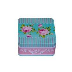 Fém Díszdobozos  vadvirágos viráglabda szett 10 db.-os.