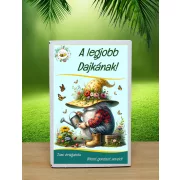   A legjobb Dajkának feliratú  12 db viráglabda!  (Ajándék ötlet Dajkáknak)