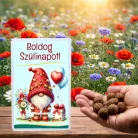 Boldog Születésnapot viráglabda válogatás 12 db - egyedi születésnapi ajándék ötlet - Zümishop