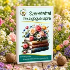 Ajándék pedagógusnapra – „Szeretettel pedagógusnapra” viráglabda ajándékdoboz 6 db viráglabdával