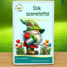 Különleges ajándékötlet – „Sok Szeretettel” ajándékdoboz 12 db viráglabdával