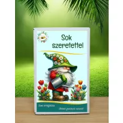   Ajándék ötlet – „Sok Szeretettel” ajándékdoboz 6 db viráglabdával