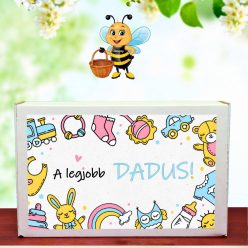   A legjobb dadus feliratú viráglabda!  (Ajándék ötlet Dadusoknak)