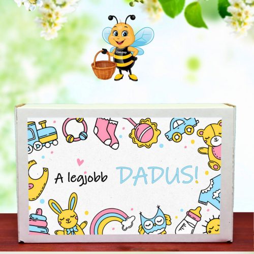 A legjobb dadus feliratú viráglabda!  (Ajándék ötlet Dadusoknak)