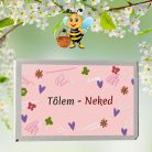 Tőlem-Neked feliratos ajándék választható viráglabdával