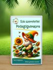Óvónőnek sok szeretettel feliratú ajándék doboz napraforgós 6 db  viráglabdával (ajándék ötlet óvónőknek)