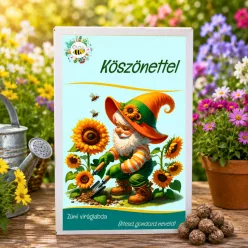 Köszönettel – Egyedi Virágos Ajándék Zümi Viráglabda