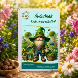 Pedagógusnapi ajándék óvónőknek – Viráglabda díszdobozban szeretettel