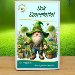   Sok Szeretettel feliratú ajándék doboz 12 db választható viráglabdával!