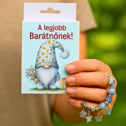   Elegáns Karkötő Ajándék Barátnőnek | Legjobb Barátnőnek Feliratos Doboz