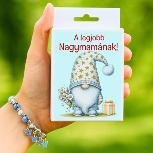 Legjobb Nagymama Feliratos Karkötő - Elegáns Ajándék Ékszer - Zümishop