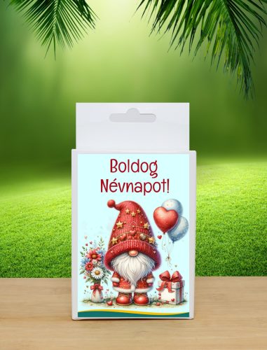 Elegáns Karkötő Névnapi Ajándékdobozban – "Boldog Névnapot!" Felirattal