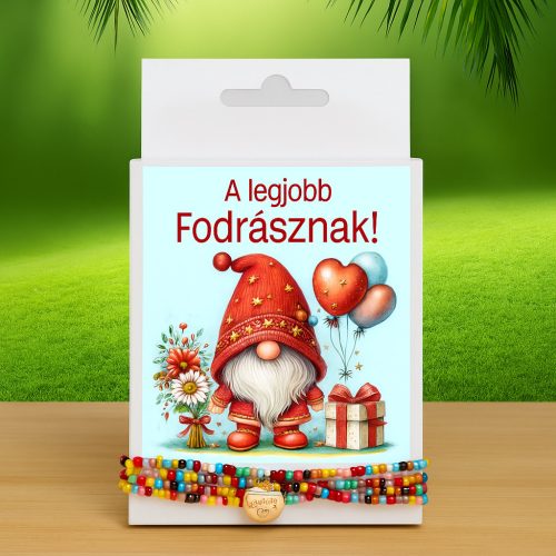Elegáns Karkötő Ajándék Fodrásznak | Legjobb Fodrásznak Feliratos Doboz