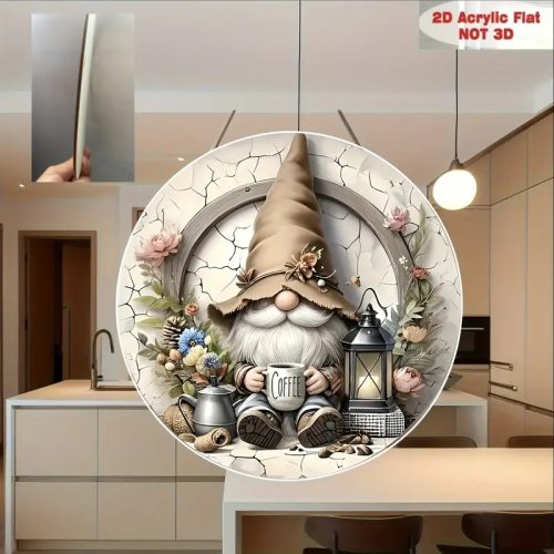 Kerti dekoráció-Törpés fali dísz