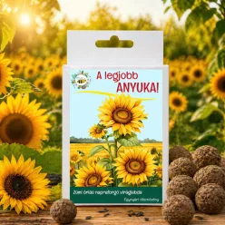 anyák-napi-ajándék-napraforgó-viráglabda-dobozban