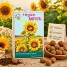 Anyák napi ajándék – „A legjobb anyuka” óriás napraforgó viráglabda szett