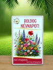 Feliratos   12 db viráglabda vadvirágos vetőmagokkal- Névnapi ajándék ötlet