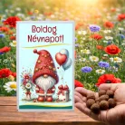 Feliratos 12 darabos viráglabda vetőmaggal - egyedi névnapi ajándék ötlet nőknek - Zümishop