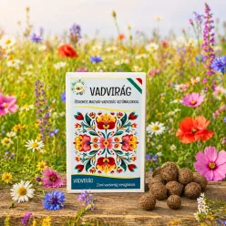 Vadvirágos viráglabda ajándék – természetes, méhbarát virágok 