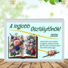 A legjobb osztályfőnök feliratú viráglabda ajándékdoboz tanároknak 4 doboz viráglabdával