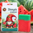 Görögdinnyés olívás kézműves szappan ajándék karkötővel - hidratáló nyári bőrápolás - Zümishop