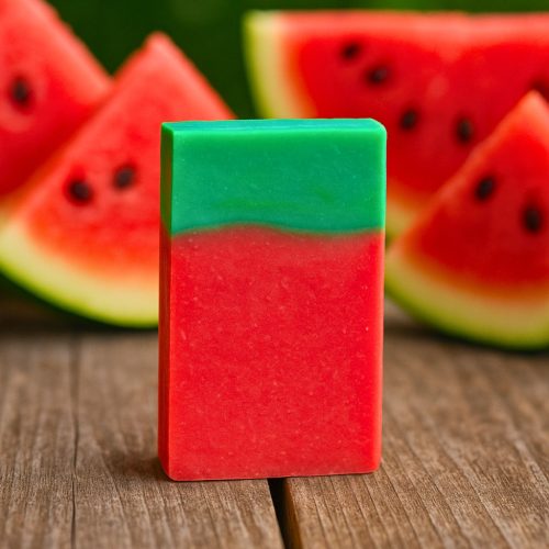 Görögdinnye illatú olívás kézműves szappan+ajándék karkötő